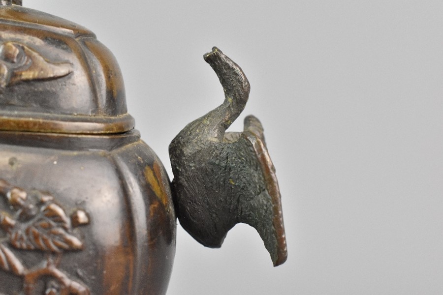 Japanese Bronze Senser - Image 3 of 7
