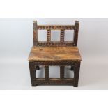 Charming 18th Century Oak Childs Chair