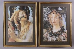 Classical Prints after Sandro Botticelli