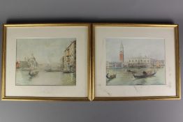 Cesare Mainella (1885-1975) Venetian Watercolours