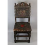 17/18th Century Spanish Baronial Chair