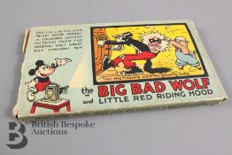 The Big Bad Wolf and Little Red Riding Hood Walt Disney Lantern Slides