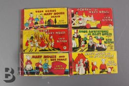 Six Enid Blyton Mary Mouse Strip Books