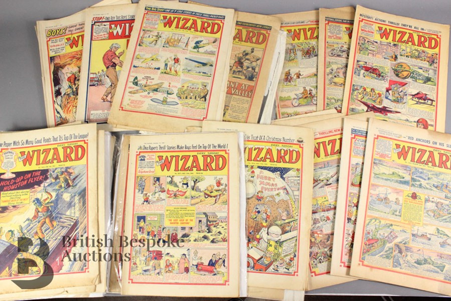 Forty Wizard Comics Year 1956-1963