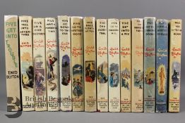 Enid Blyton 1st Edition Adventures of the Famous Five in Original Dust Wrappers