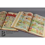 Two Bound Volumes of Dandy Comics 1973