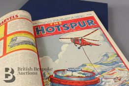 Two Bound Volumes of 1950 The Hotspur Comic