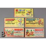 Five Mid-20th Century Noddy Strip Books