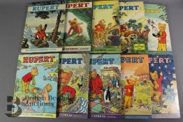 Lovely Set of Rupert Annuals from the 1970's