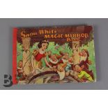 Walt Disney's Snow White Magic Mirror Book 1939 with 3D Glasses