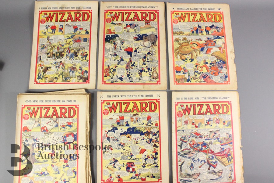 Twenty One Wizard Comics Years 1941-45