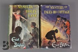 Two Enid Blyton Mystery Series First Edition Books in Dust Wrappers