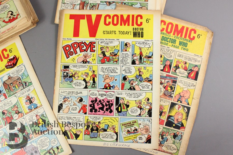 Forty Three Issues of TV Comic Year 1964