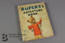 Ruperts Adventure Book Fifth Annual 1940