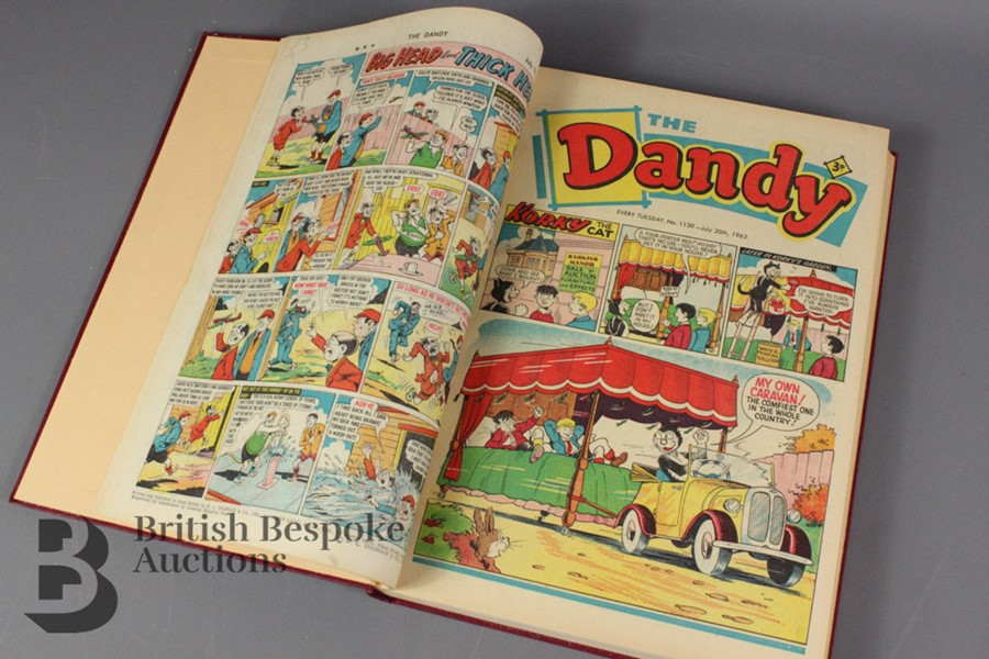 Bound Volume of Dandy Comics 1963 - Image 3 of 4