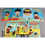 Seven Dennis the Menace Annuals Years 1962-1978