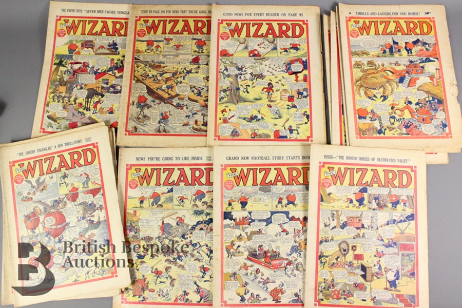 Twenty One Wizard Comics Years 1941-45 - Image 2 of 3