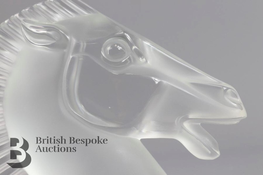 R. Lalique 'Longchamps' Car Mascot - Image 3 of 10