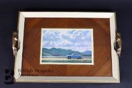 1960's Jaguar Presentation Tray