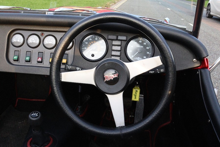 1997 Morgan PLUS 4 Two Seater Sports Car in Corsa Red - Image 16 of 29