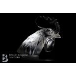 R. Lalique 1928 Cock's Head (Tete de Coq) Car Mascot