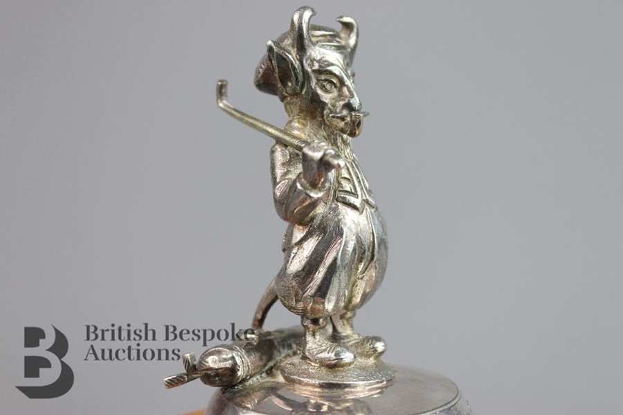 Rare 'Lucifer Golfing Society' Car Mascot - Image 11 of 14