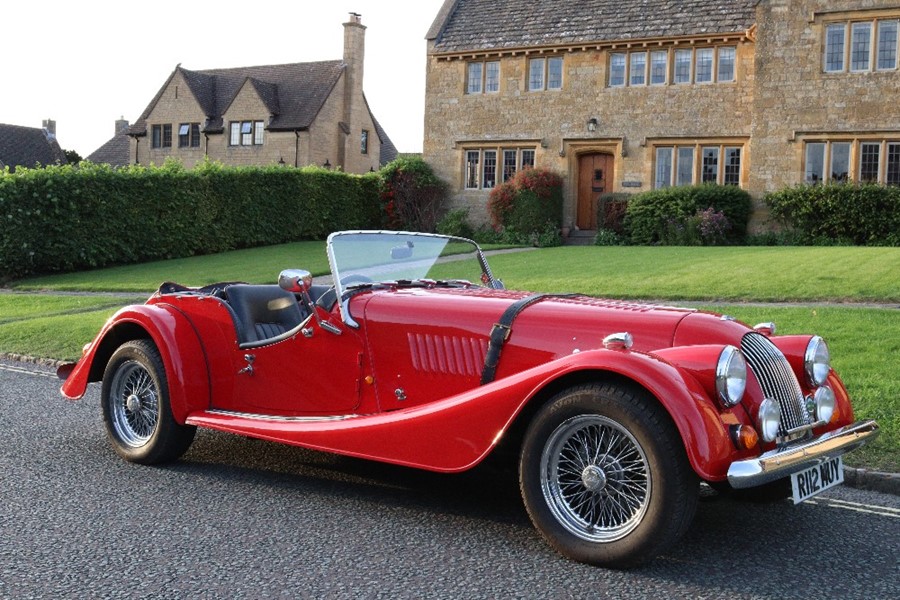 1997 Morgan PLUS 4 Two Seater Sports Car in Corsa Red