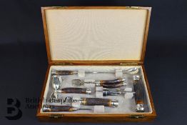 Fine 1920's Sterling Silver Cocktail Set