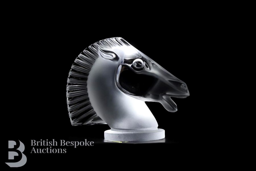 R. Lalique 'Longchamps' Car Mascot