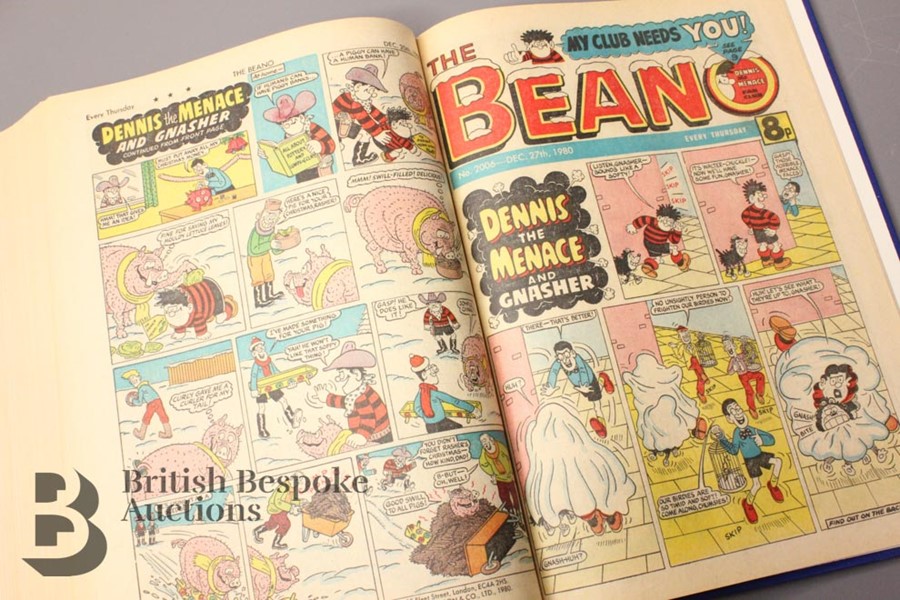 1980 Beano Bound Comics - Image 4 of 5