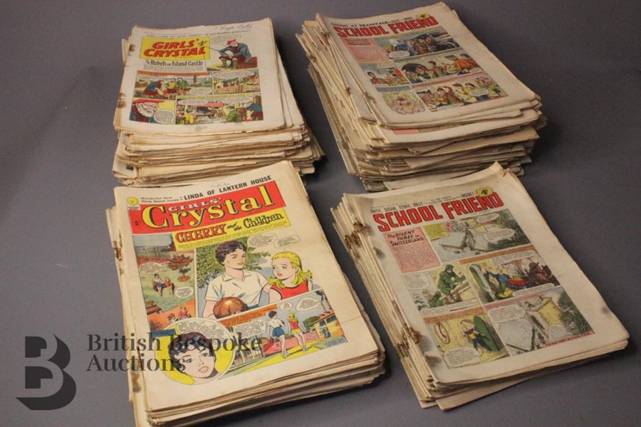 Ninety Six Girls Crystal Comics 1955-58