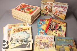 Sixty Seven Rover/Rover Adventure/Rover and Wizard Comics 1962-1972
