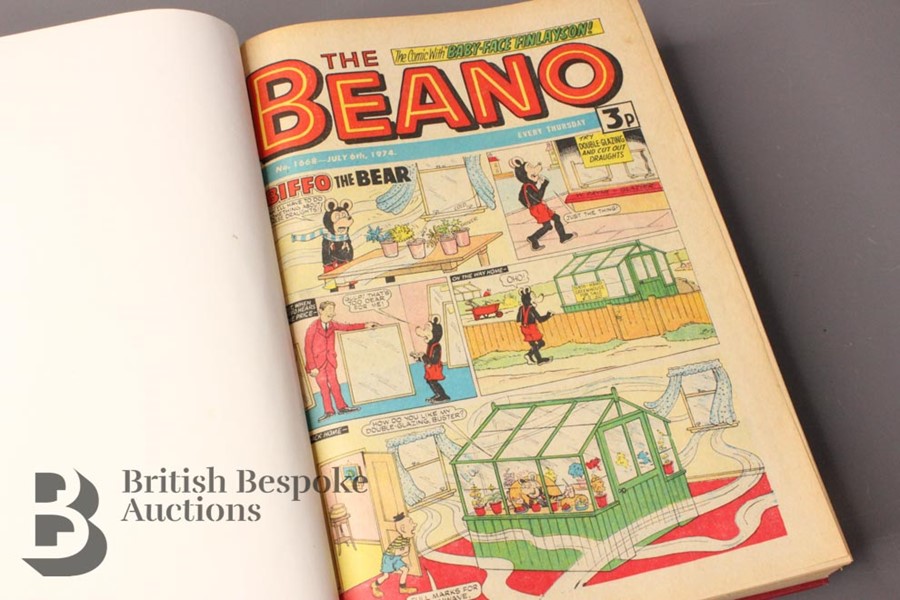 1974 Beano Bound Comics - Image 4 of 5