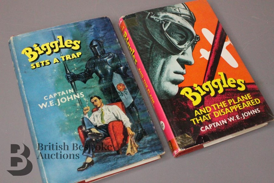 Captain W Johns Two Biggles 1st Edition