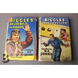 Two Captain W. Johns Biggles Wartime 1st Editions in Dust Jackets