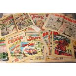 Sixteen 1960 and 1970's Comics with Free Gifts