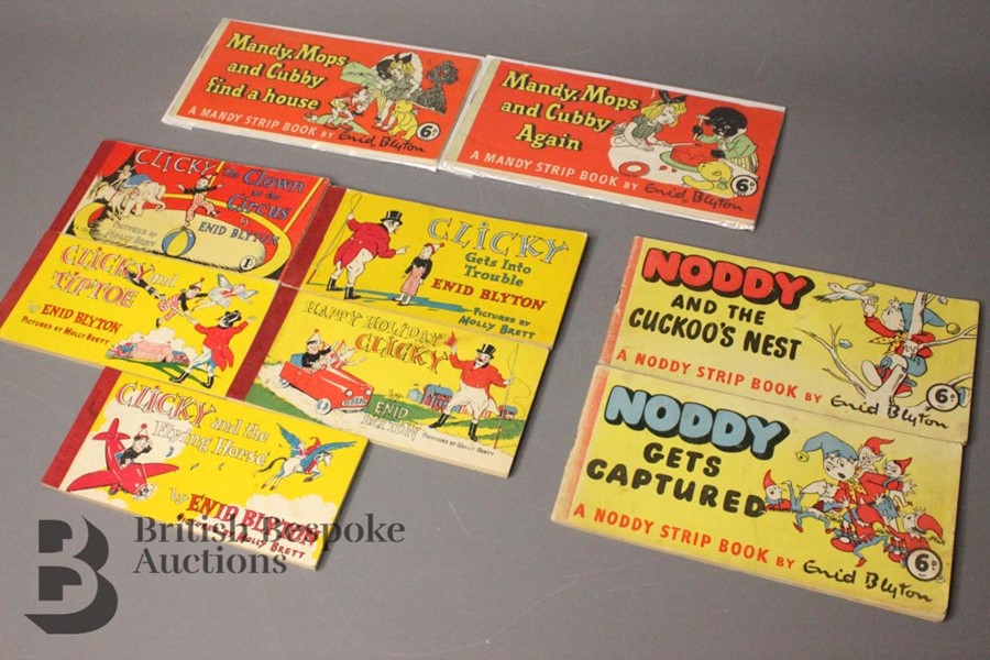 Five Enid Blyton Clicky Strip Books and Four Other Strip Books - Image 3 of 3