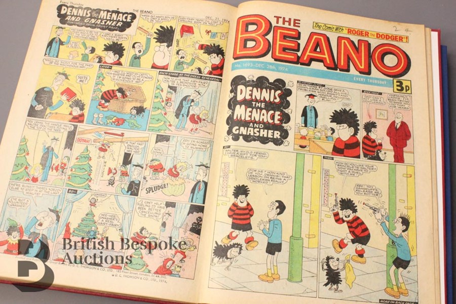 1974 Beano Bound Comics - Image 5 of 5