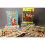 Eighty Issues of June and Judy Comics and Annuals 1965-79