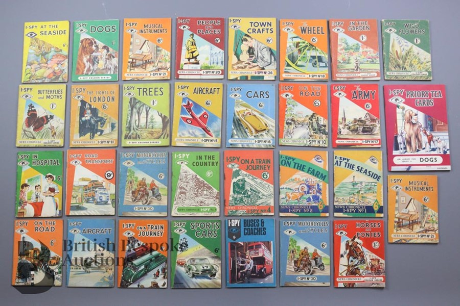 Approx. 120 Vintage I-Spy Books