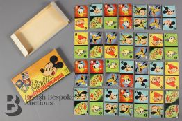 Disney Dominoes, A Pepys Game c1950