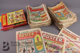 Approx. 90 Buster Comics Including No 1 1960 and 1980-84