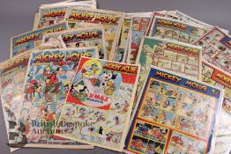 64 Mickey Mouse Weekly Comics 1937-1945