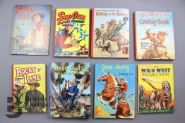 Approx. 56 Vintage Cowboy Books and Annuals