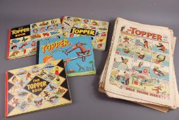 25 The Topper Book Annuals from 1955 Onwards and 36 The Topper Comics