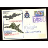 Barnes Wallis: Autographed 1972 Dambusters RAF cover.