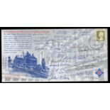 1997 Raflet cover signed by 7 VC holders, 9 GC holders,