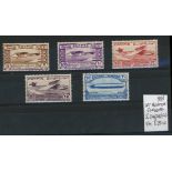 1933 International Aviation Congress set U/M, fine.