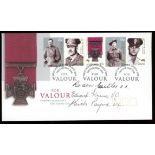 2000 Australia Victoria Cross FDC signed by Sir Roden Cutler VC, Edward Kenna VC & Keith Payne VC,