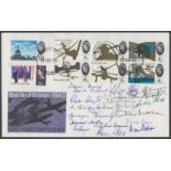 1965 Battle of Britain GPO FDC with Biggin Hill CDS signed by 20 top Battle of Britain pilots.